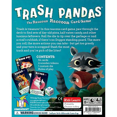 Ceaco Trash Pandas Card Game