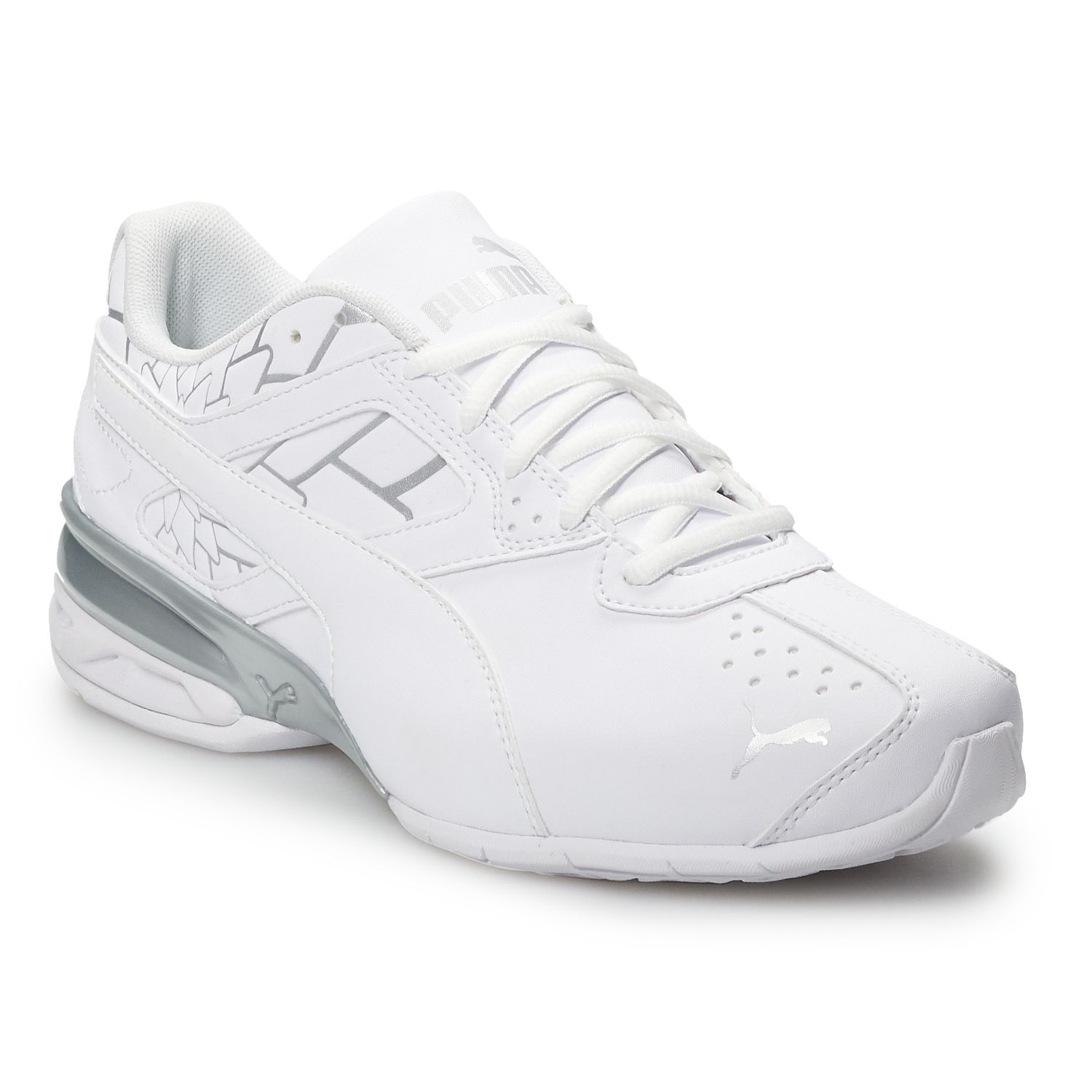 puma tazon 6 women's white