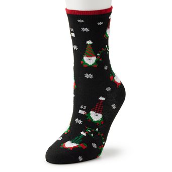 Women's SHINE Holiday Crew Socks