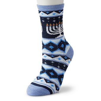 Women's SHINE Holiday Crew Socks