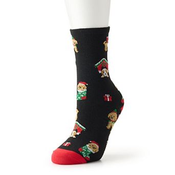 Women's SHINE Holiday Crew Socks