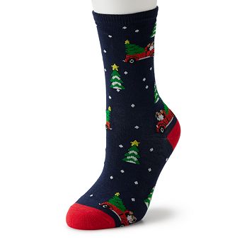 Women's SHINE Holiday Crew Socks