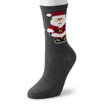 Women's SHINE Holiday Crew Socks