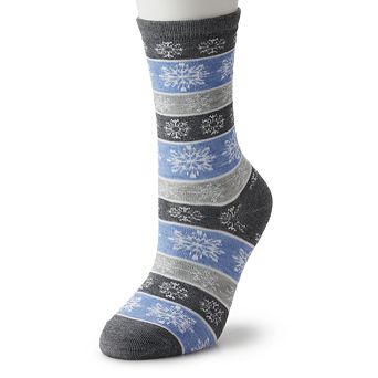 Women's SHINE Holiday Crew Socks