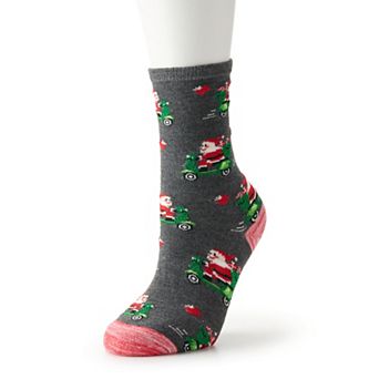 Women's SHINE Holiday Crew Socks