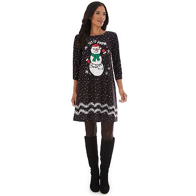 Women's Dress Works Holiday Swing Dress