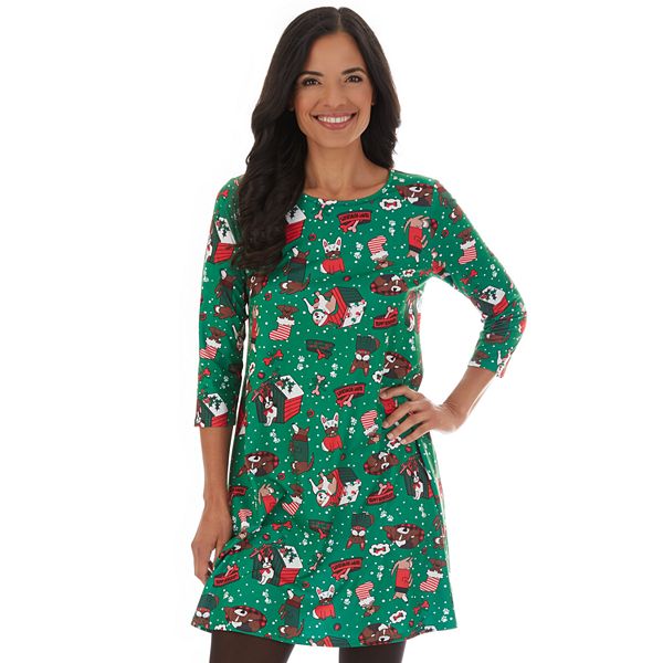 Women s Dress Works Holiday Swing Dress