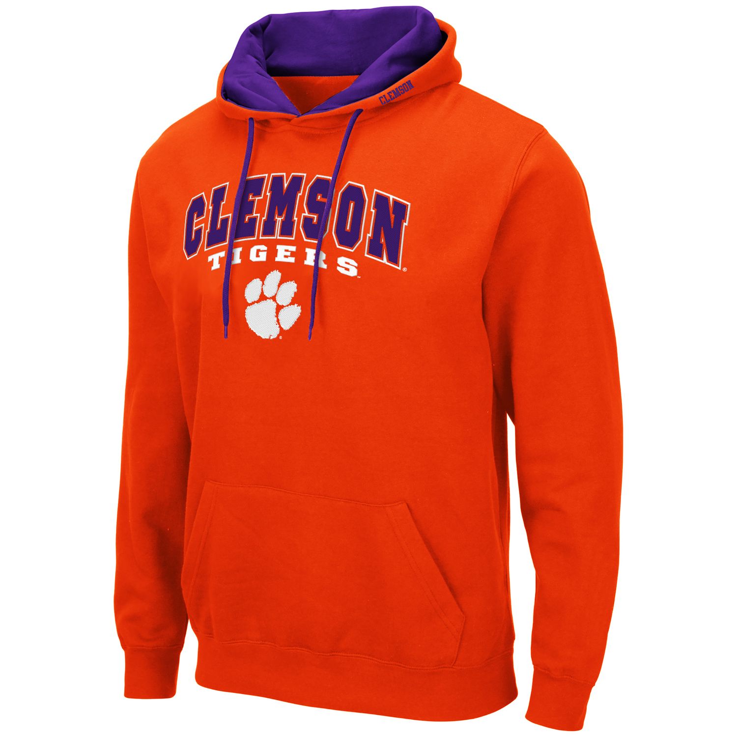 clemson fleece pullover