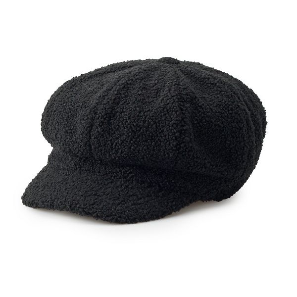 Women S Apt 9 Sherpa Newsboy Hat