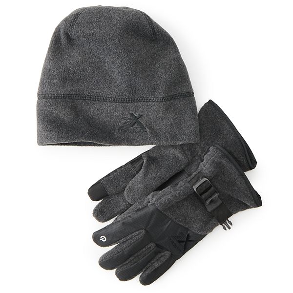Boys 4 20 Zeroxposur Beanie Hat Gloves Set