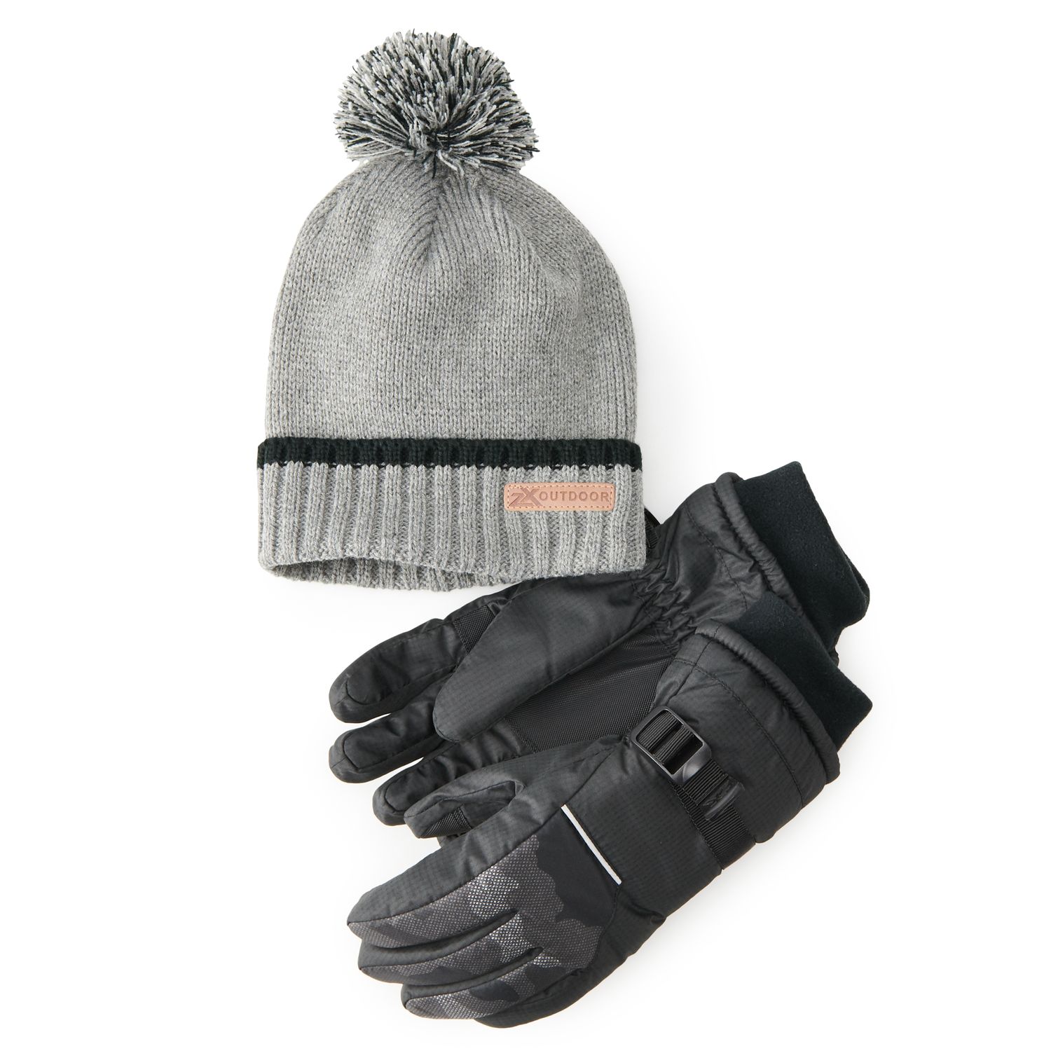 boys hat and gloves