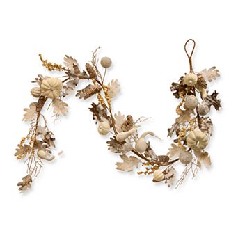 National Tree Company Pumpkin and Pinecone Garland
