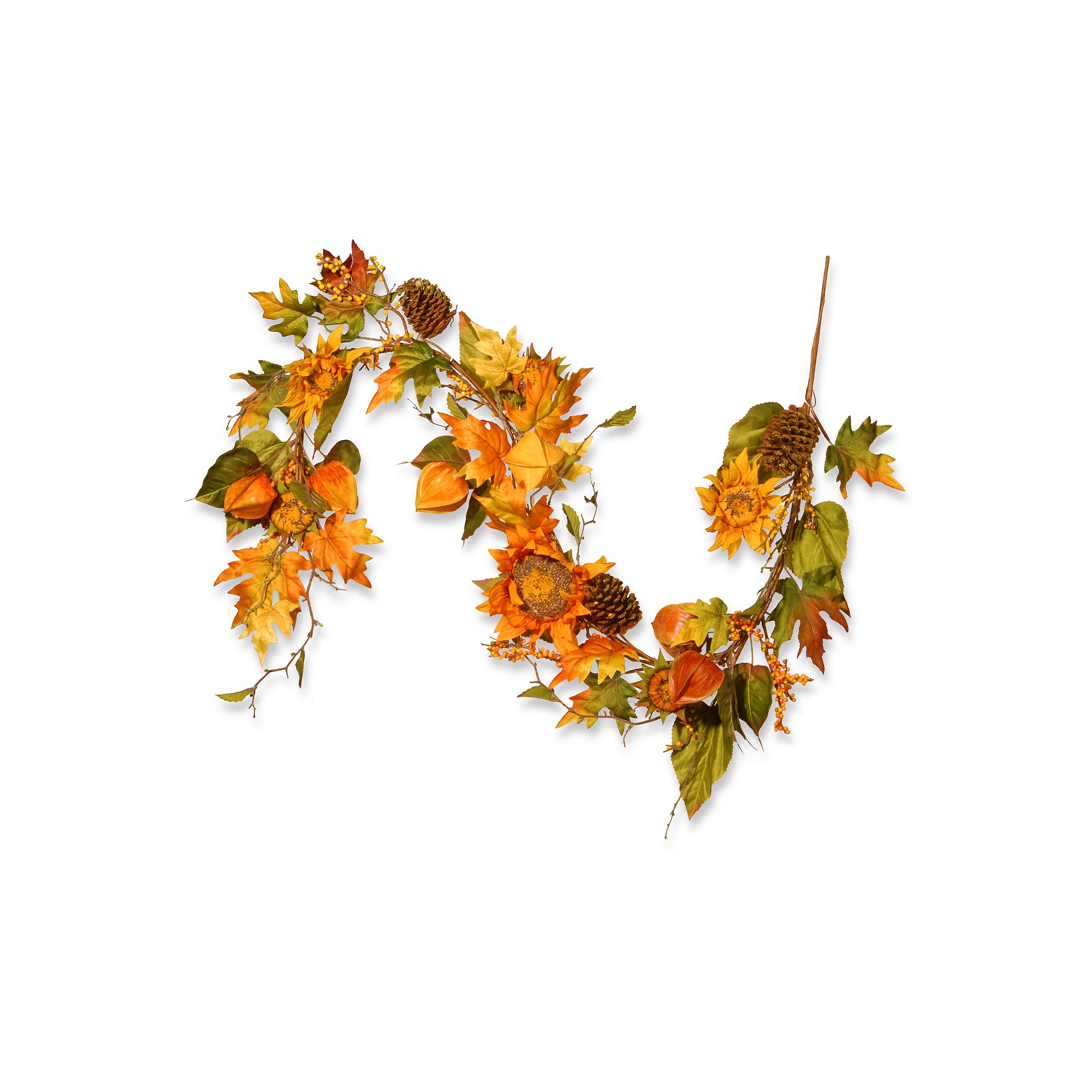 National Tree Company Sunflower Garland, Yellow