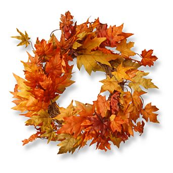 National Tree Company Maple Leaf Wreath