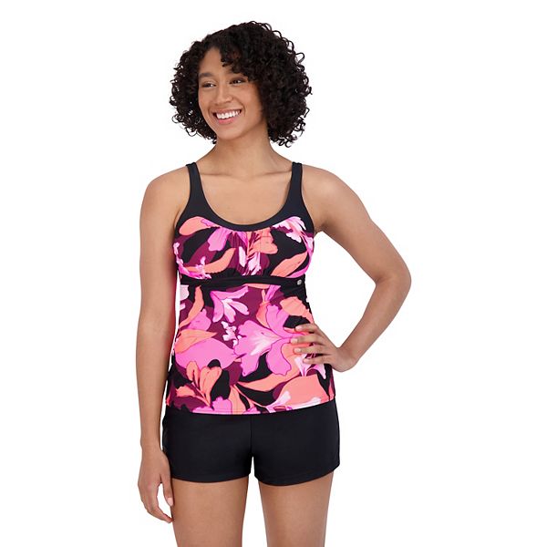 Women's ZeroXposur Print UPF 30+ Tankini Top