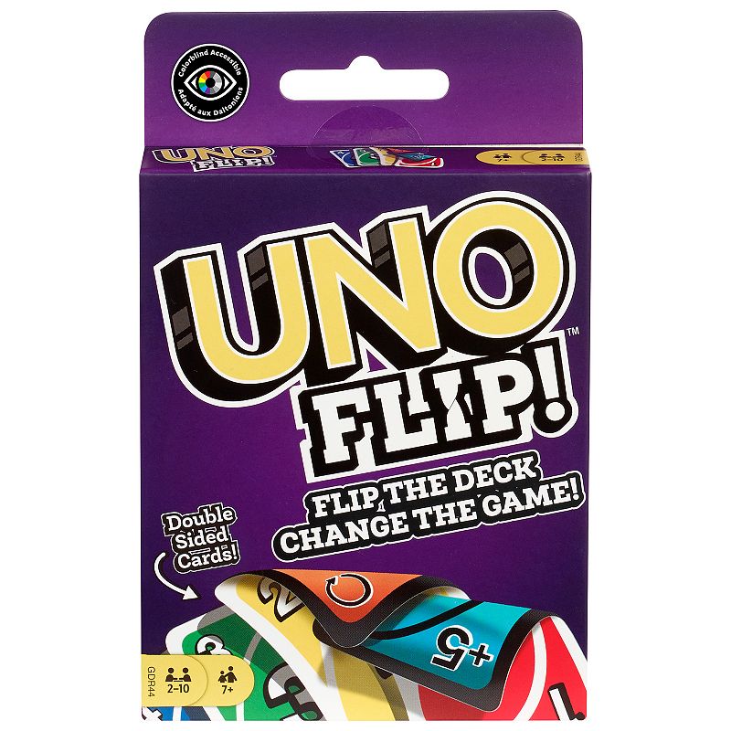 51827111 Mattel Uno Flip Card Game, Multicolor sku 51827111