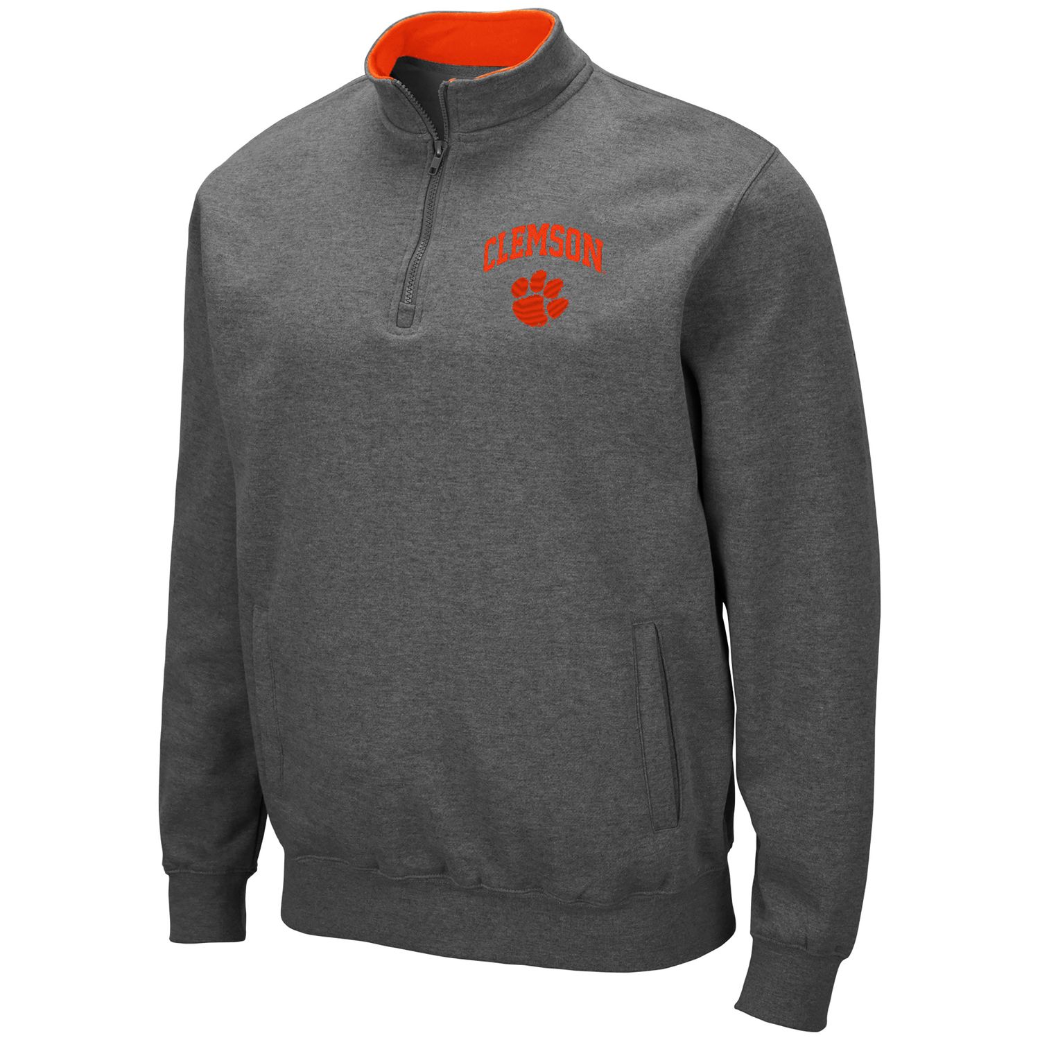 clemson fleece pullover