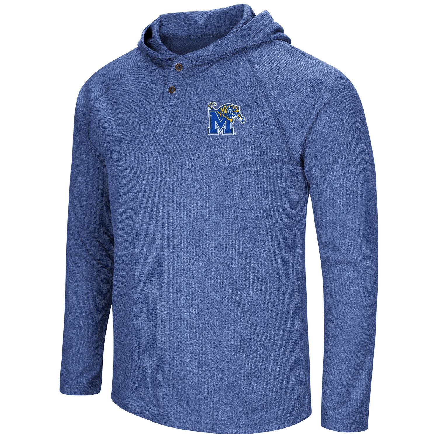 men's hooded henley