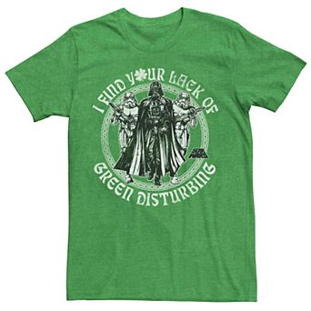 Men's Star Wars Darth Vader Lack Of Luck Graphic Tee