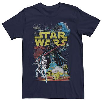 Men's Star Wars Empire Classic Scenes Tee