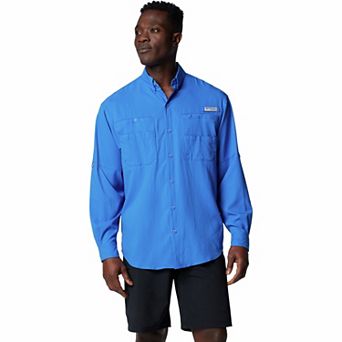 Men's Columbia PFG UPF 40 Tamiami™ II Long Sleeve Button-Down Shirt
