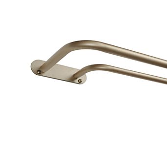 Exclusive Home Fetter Wrap Around Double Curtain Rod