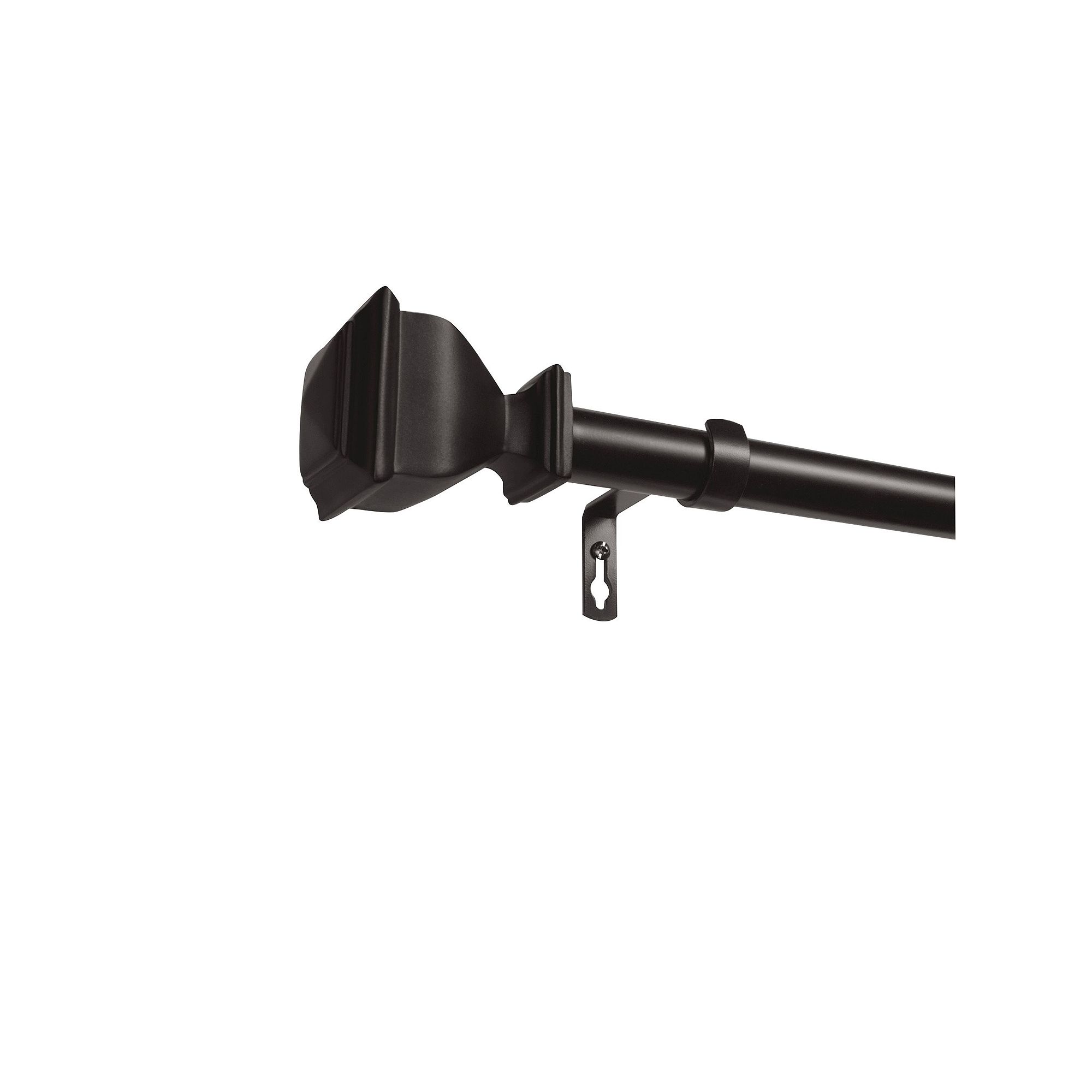 Exclusive Home Napoleon Indoor Outdoor 1-in. Curtain Rod, Matte Bronze