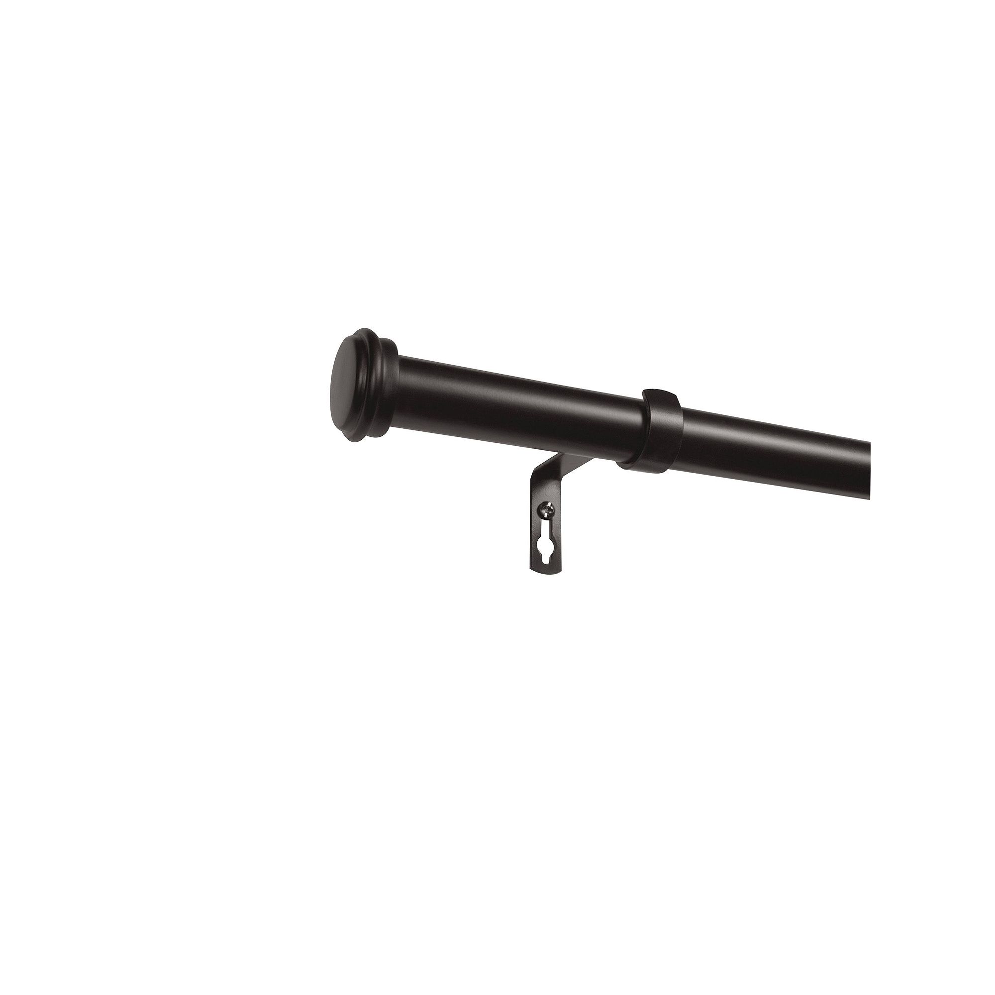 Exclusive Home Topper Indoor Outdoor 1-in. Curtain Rod, Matte Bronze