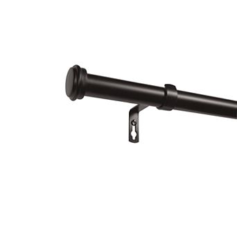 Exclusive Home Topper Indoor Outdoor 1 in Curtain Rod