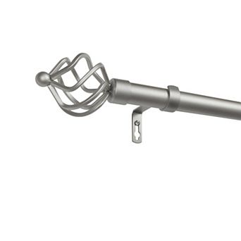 Exclusive Home Torch Indoor Outdoor 1 in Curtain Rod