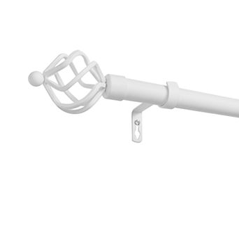 Exclusive Home Torch Indoor Outdoor 1 in Curtain Rod