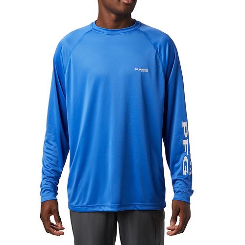 columbia men's pfg terminal tackle long sleeve tee