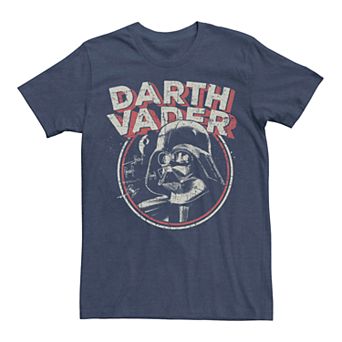 Men's Star Wars Darth Vader Vintage Logo Graphic Tee