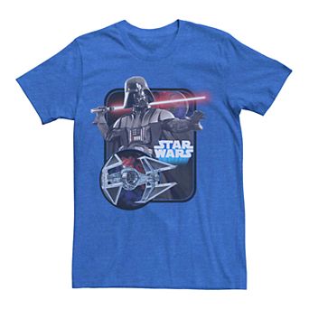 Men's Star Wars Darth Vader Tie Fight Poster Graphic Tee
