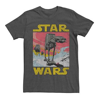Men's Star Wars Vintage At-At Poster Graphic Tee