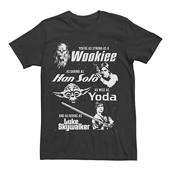 Men's Star Wars Dad Attributes Graphic Tee