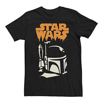 Men's Star Wars Boba Fett Halloween Logo Graphic Tee