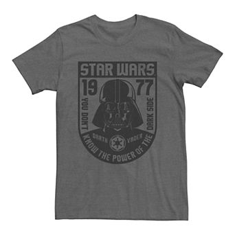 Men's Star Wars Darth Vader Quote Badge Graphic Tee