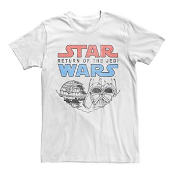 Men's Star Wars Return Of The Jedi Sketched Outline Graphic Tee