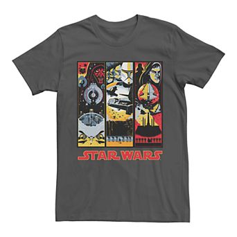 Men's Star Wars Episodes Tonal Poster Graphic Tee