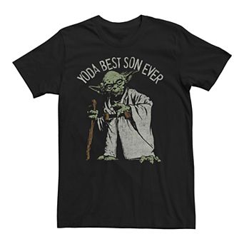 Men's Star Wars Yoda Best Son Ever Graphic Tee
