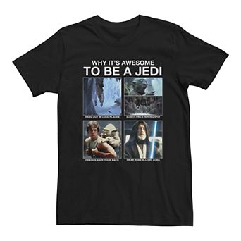 Men's Star Wars Awesome To Be A Jedi Graphic Tee