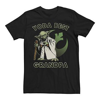 Men's Star Wars Yoda Best Grandpa Graphic Tee