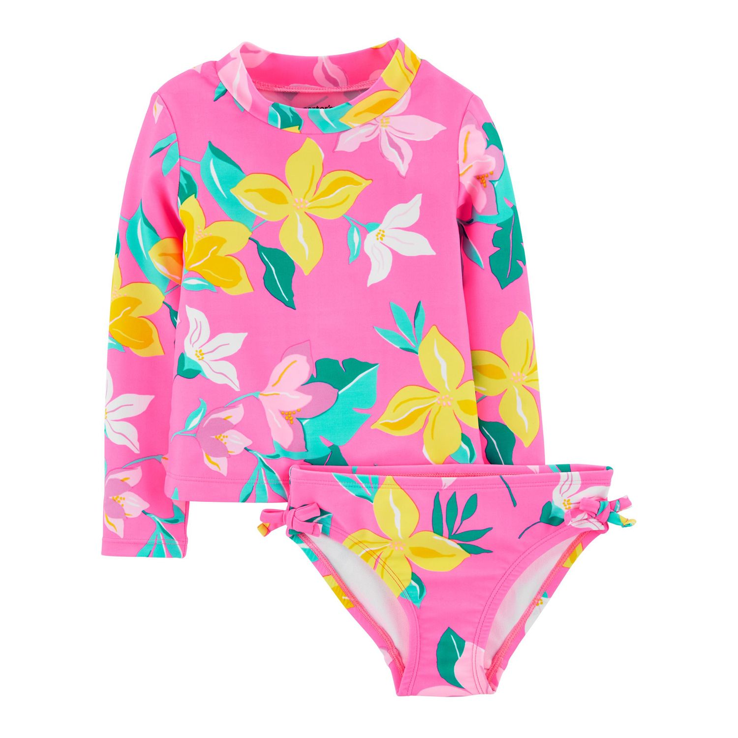 baby girl swim rash guard