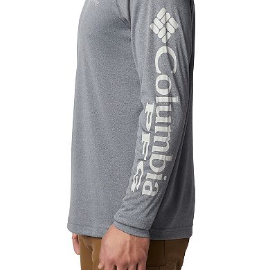 Men's Columbia PFG UPF 50 Terminal Tackle™ Heather Long Sleeve Shirt