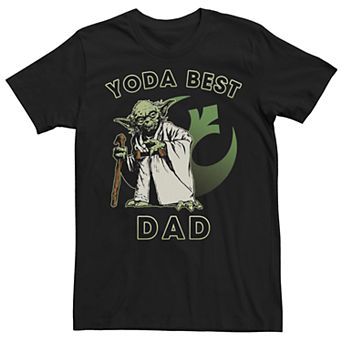 Men's Star Wars Yoda Best Dad Graphic Tee