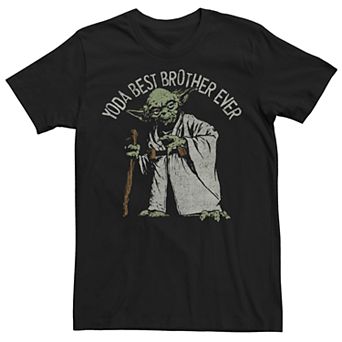 Men's Star Wars Yoda Best Brother Ever Graphic Tee