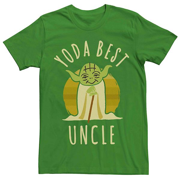 Men's Star Wars Yoda Best Uncle Graphic Tee