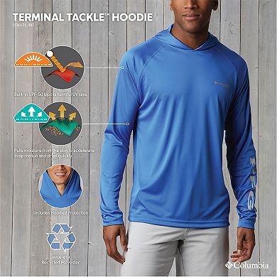 Men's Columbia PFG UPF 50 Terminal Tackle™ Hoodie