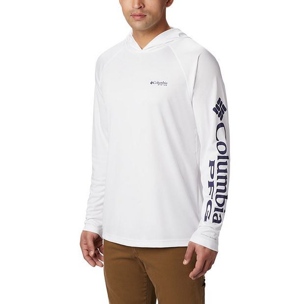 Columbia Terminal Tackle Pullover Hoodie for Men's, White, L